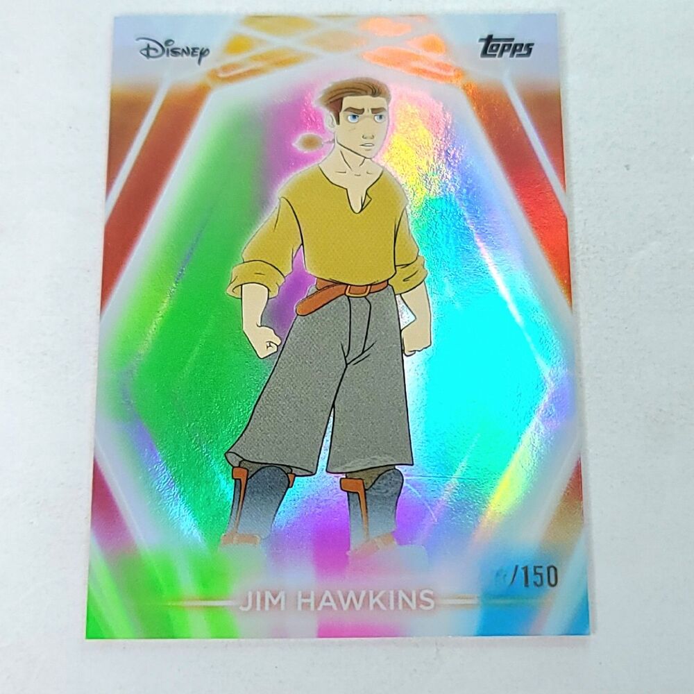 Jim Hawkins Topps 2026 Disney Neon Holo Parallel Refractor Limited ???/150